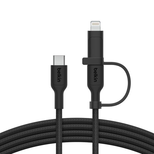 2-in-1 Cable with USB-C and Lightning Connector